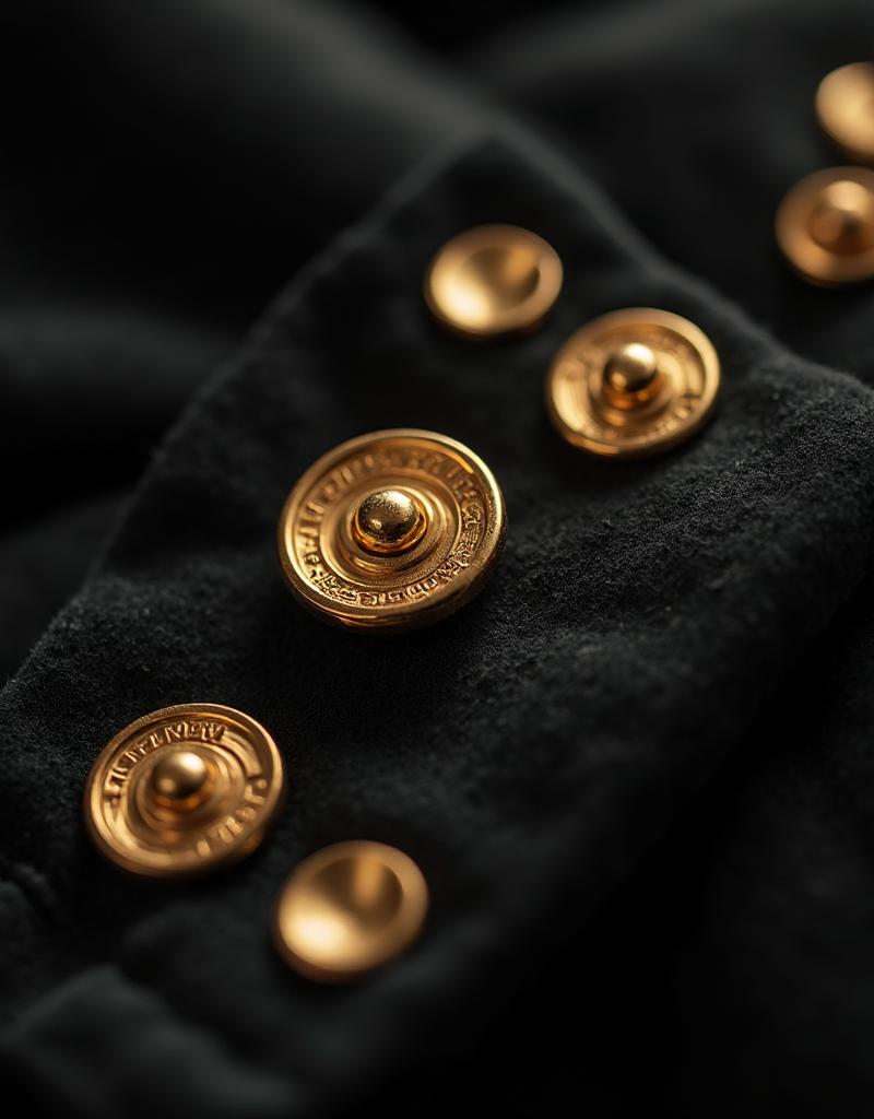 Composition de boutons et d’accessoires de mode